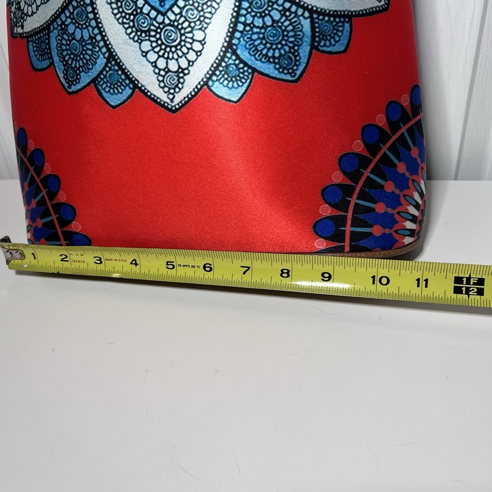 Chula Backpack Red Mandala Pattern - Picture 3 of 12